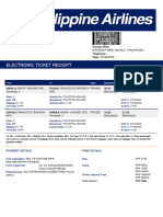 Electronic Ticket Receipt 06OCT for JOEL ALPAY