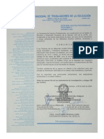 Prórroga del Instrumento de investigación para ACR.