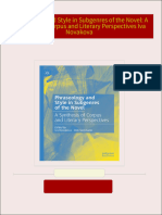 Phraseology and Style in Subgenres of the Novel: A Synthesis of Corpus and Literary Perspectives Iva Novakova All Chapters Instant Download