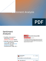 Sentiment Analysis and LLM