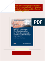 Instant Download IMPROVE Innovative Modelling Approaches for Production Systems to Raise Validatable Efficiency Intelligent Methods for the Factory of the Future Oliver Niggemann PDF All Chapters