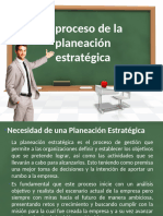 2.- El proceso de la planeación estratégica