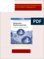 Download ebooks file Magnetic Nanomaterials Fundamentals Synthesis and Applications 1st Edition Yanglong Hou all chapters