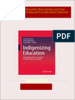 Get Indigenizing Education Discussions and Case Studies from Australia and Canada Alison Sammel free all chapters