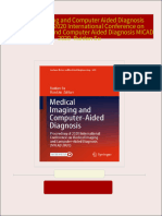 Medical Imaging and Computer Aided Diagnosis Proceeding of 2020 International Conference on Medical Imaging and Computer Aided Diagnosis MICAD 2020  Ruidan Su 2024 Scribd Download