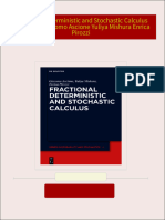 Download ebooks file Fractional Deterministic and Stochastic Calculus 1st Edition Giacomo Ascione Yuliya Mishura Enrica Pirozzi all chapters