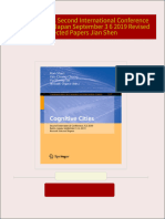 Full download Cognitive Cities Second International Conference IC3 2019 Kyoto Japan September 3 6 2019 Revised Selected Papers Jian Shen pdf docx