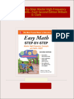 Download Full Easy Math Step-by-Step: Master High-Frequency Concepts and Skills—Fast! Second Edition William D. Clark PDF All Chapters