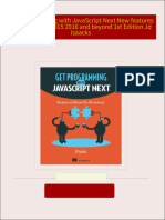 Instant Download Get Programming with JavaScript Next New features of ECMAScript 2015 2016 and beyond 1st Edition Jd Isaacks PDF All Chapters