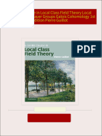 Instant Access to A Gentle Course in Local Class Field Theory Local Number Fields Brauer Groups Galois Cohomology 1st Edition Pierre Guillot ebook Full Chapters