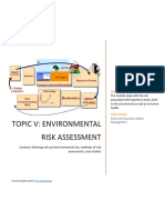 (U-III)Environmental Risk Assessment