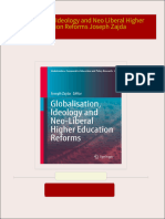 Full download Globalisation Ideology and Neo Liberal Higher Education Reforms Joseph Zajda pdf docx