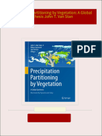 Download Precipitation Partitioning by Vegetation: A Global Synthesis John T. Van Stan ebook All Chapters PDF