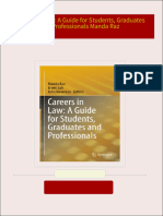 Instant download Careers in Law: A Guide for Students, Graduates and Professionals Manda Raz pdf all chapter