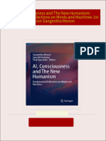 Full download AI, Consciousness and The New Humanism: Fundamental Reflections on Minds and Machines 1st Edition Sangeetha Menon pdf docx