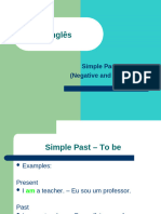 Simple Past - to be