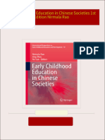 Early Childhood Education in Chinese Societies 1st Edition Nirmala Rao all chapter instant download