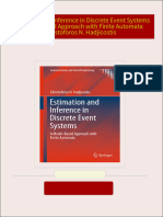 Get Estimation and Inference in Discrete Event Systems A Model Based Approach with Finite Automata Christoforos N. Hadjicostis free all chapters