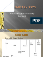 Lecture 10 Solar Cells 2020