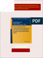 Full download Proceedings of the International Conference on Advanced Intelligent Systems and Informatics 2019 Aboul Ella Hassanien pdf docx