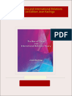 Instant Download The Rise of China and International Relations Theory 1st Edition Jean Kachiga PDF All Chapters