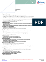 Infineon PSoC 4200M Datasheet DataSheet v14 00 En