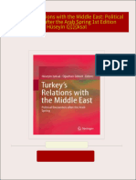 Download full Turkey’s Relations with the Middle East: Political Encounters after the Arab Spring 1st Edition Hüseyin Işıksal ebook all chapters