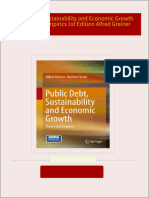 Public Debt Sustainability and Economic Growth Theory and Empirics 1st Edition Alfred Greiner 2024 scribd download