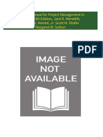 Immediate download Solution Manual for Project Management in Practice, 5th Edition, Jack R. Meredith, Samuel J. Mantel, Jr. Scott M. Shafer Margaret M. Sutton all chapters