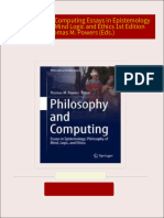 PDF Philosophy and Computing Essays in Epistemology Philosophy of Mind Logic and Ethics 1st Edition Thomas M. Powers (Eds.) download