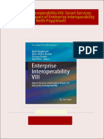 Instant Download Enterprise Interoperability VIII: Smart Services and Business Impact of Enterprise Interoperability Keith Popplewell PDF All Chapters