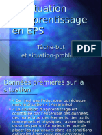 La Situation Dapprentissage en EPS