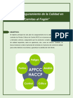 Plan de Aseguramiento de la Calidad en Carnicos