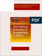 The Political Economy of Xenophobia in Africa 1st Edition Adeoye O. Akinola (Eds.) all chapter instant download