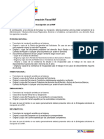 Inscripción en El Rif-requisitos