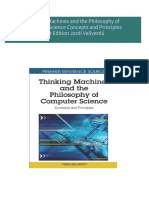 Download full Thinking Machines and the Philosophy of Computer Science Concepts and Principles First Edition Jordi Vallverdú ebook all chapters