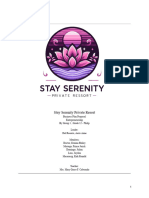 Stay Serenity Private Resort (Business Plan of Group 1 Del Rosario)