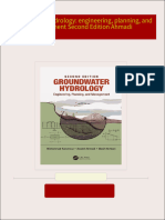 Download Full Groundwater hydrology: engineering, planning, and management Second Edition Ahmadi PDF All Chapters