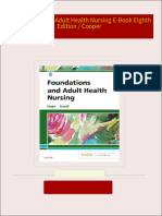 Download Full Foundations and Adult Health Nursing E-Book Eighth Edition / Cooper PDF All Chapters