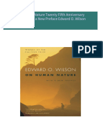 Get On Human Nature Twenty Fifth Anniversary Edition With a New Preface Edward O. Wilson free all chapters