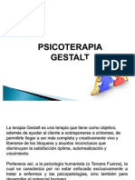 Psicoterapia Gestalt