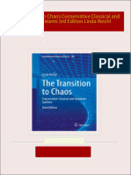 Full Download The Transition to Chaos Conservative Classical and Quantum Systems 3rd Edition Linda Reichl PDF DOCX