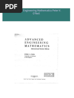 Complete Download Advanced Engineering Mathematics Peter V. O'Neil PDF All Chapters