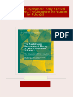 Buy ebook The Sustainable Development Theory: A Critical Approach, Volume 1: The Discourse of the Founders Ion Pohoață cheap price