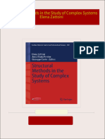 Complete Download Structural Methods in the Study of Complex Systems Elena Zattoni PDF All Chapters