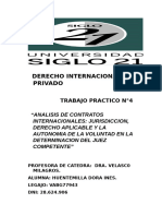 TP N°4 DERECHO INTERNACIONAL PRIVADO