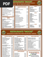 Carta Miraflores 2022 - Restaurante Moche