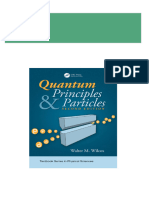 Quantum Principles and Particles Second Edition Walter Wilcox (Author) 2024 Scribd Download