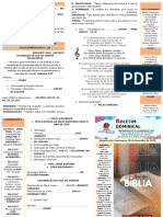 BOLETIM DOMINICAL 08.12.2024