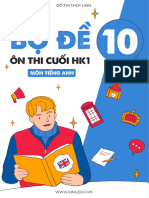 Bo de Cuoi Hk1 Tieng Anh 10 Ban Day Du